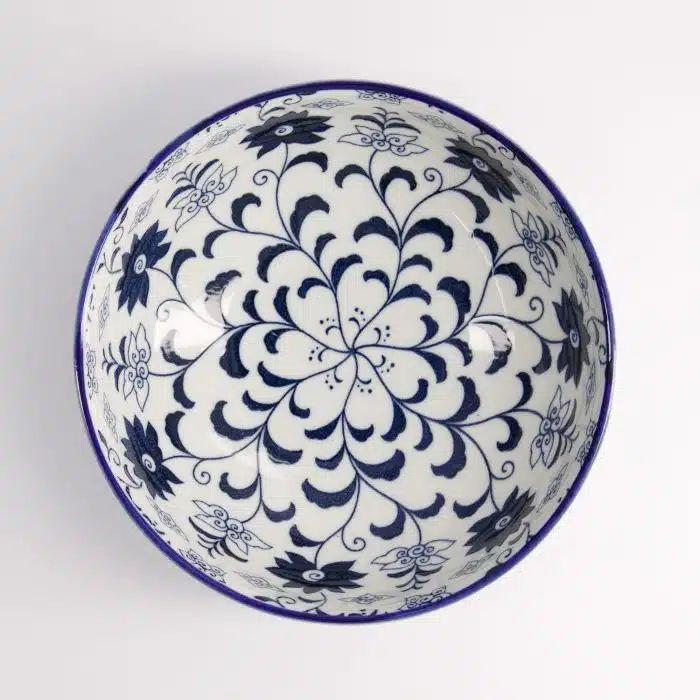 Tokyo Design Studio - Blue Botan - Mixed Bowls - 20x7.2cm