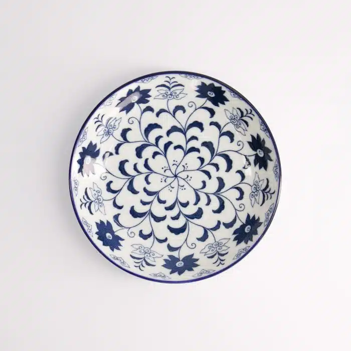 Tokyo Design Studio - Blue Botan - Rond Bord - 16.5x2.7cm