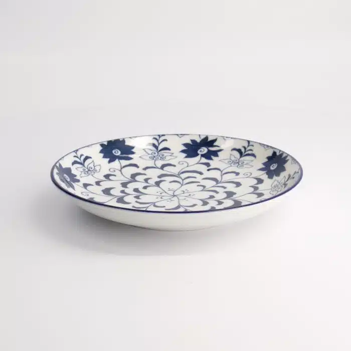 Tokyo Design Studio - Tokyo Blue - Botan - Ontbijtbord - 21.5x3.4cm
