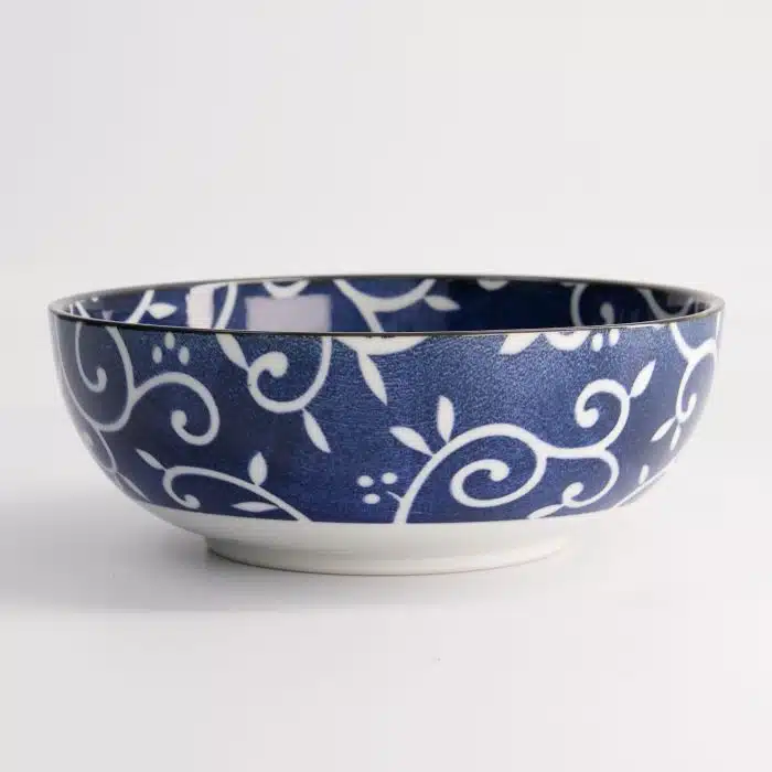 Tokyo Design Studio - Tokyo Blue - Karakusa - Ramen Bowl - 20x7.2cm - Image 2