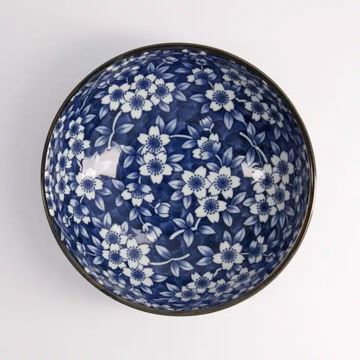 Tokyo Design Studio - Blue Sakura- Mixed Bowls- 20x7.2cm