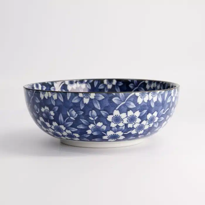 Tokyo Design Studio - Blue Sakura- Mixed Bowls- 20x7.2cm - Image 2