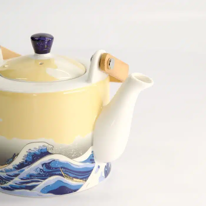 Tokyo Design Studio – Kawaii – Hokusai - Teapot including gift box - 0,8L ​ - Image 4