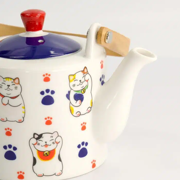 Tokyo Design Studio – Kawaii – Lucky Cat - Teapot including gift box - 0,8L ​ - Image 4
