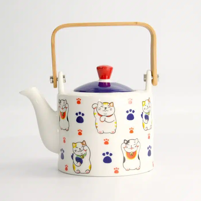 Tokyo Design Studio – Kawaii – Lucky Cat - Teapot including gift box - 0,8L ​ - Image 5