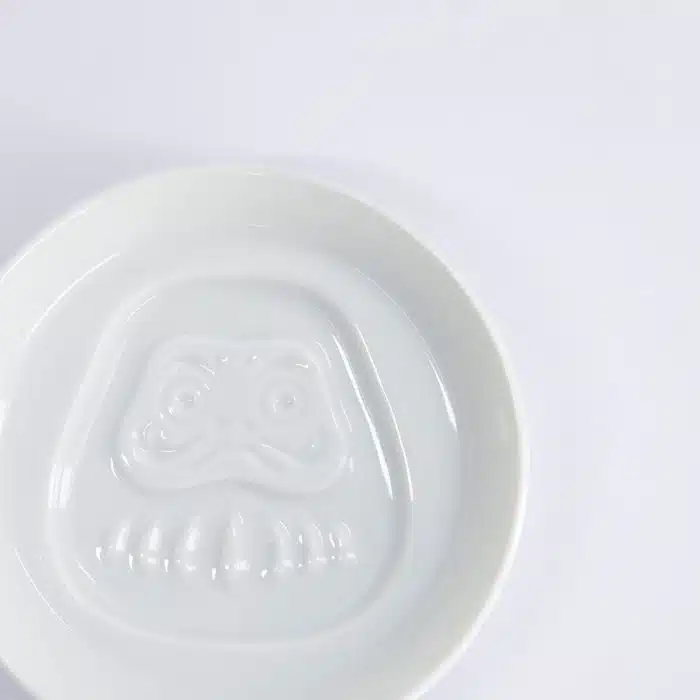 Tokyo Design Studio - Sauce Dish - Embossed Daruma - 8.2cm - Image 4