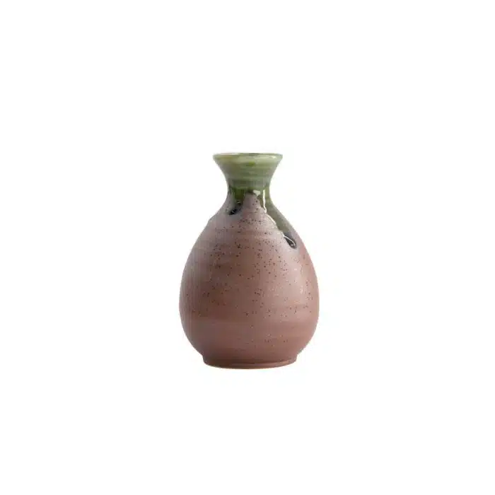 Sake Bottle - Iga Brown - 12.5x8cm