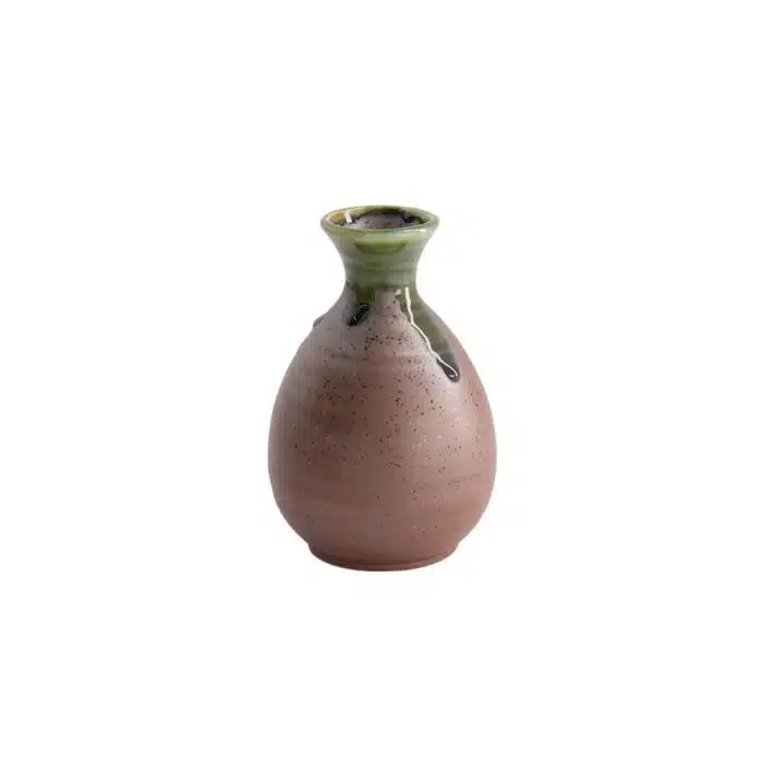 Sake Bottle - Iga Brown - 12.5x8cm - Image 2