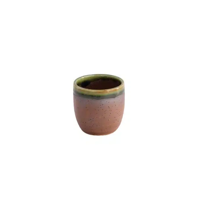 Sake Cup - Iga Brown - 4.5x4.5cm - 50ml - Image 2