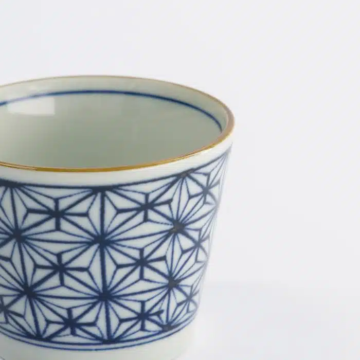 Tokyo Design Studio - Teacup - Straight - Blue/White - Japan - Kosome - 8.3x6.5cm - 180ml - Image 4