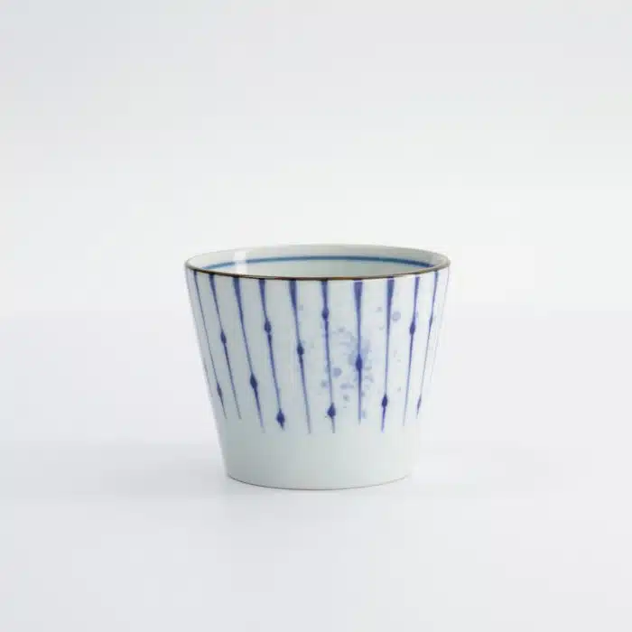 Tokyo Design Studio - Teacup - Straight - Blue/White - Japan - Fukizumi - 8.3x6.5cm - 180ml - Image 3