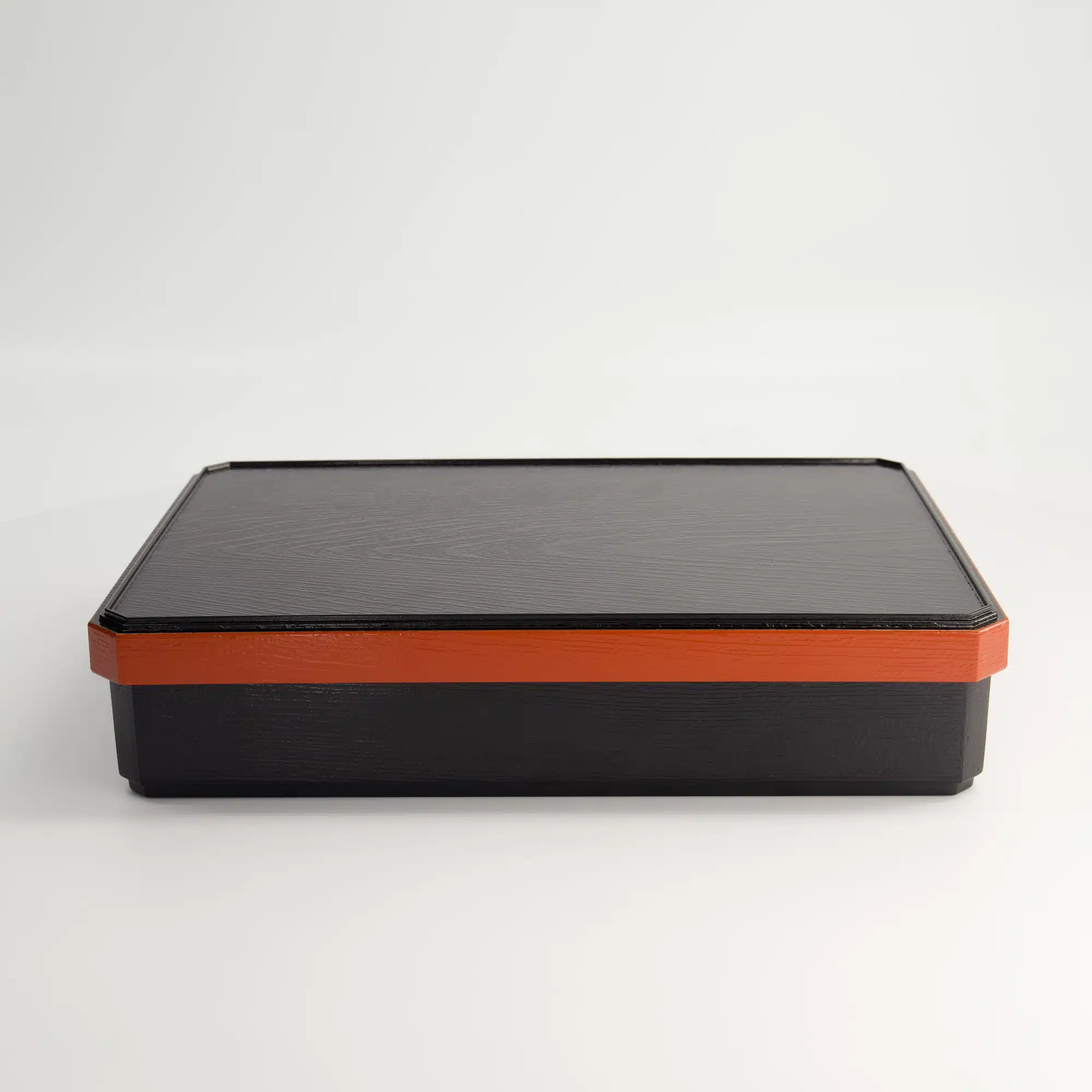 Tokyo Design Studio - Bento Box - Rectangle Matsukado - Black - 30.7x21.5x6.5cm - Image 3
