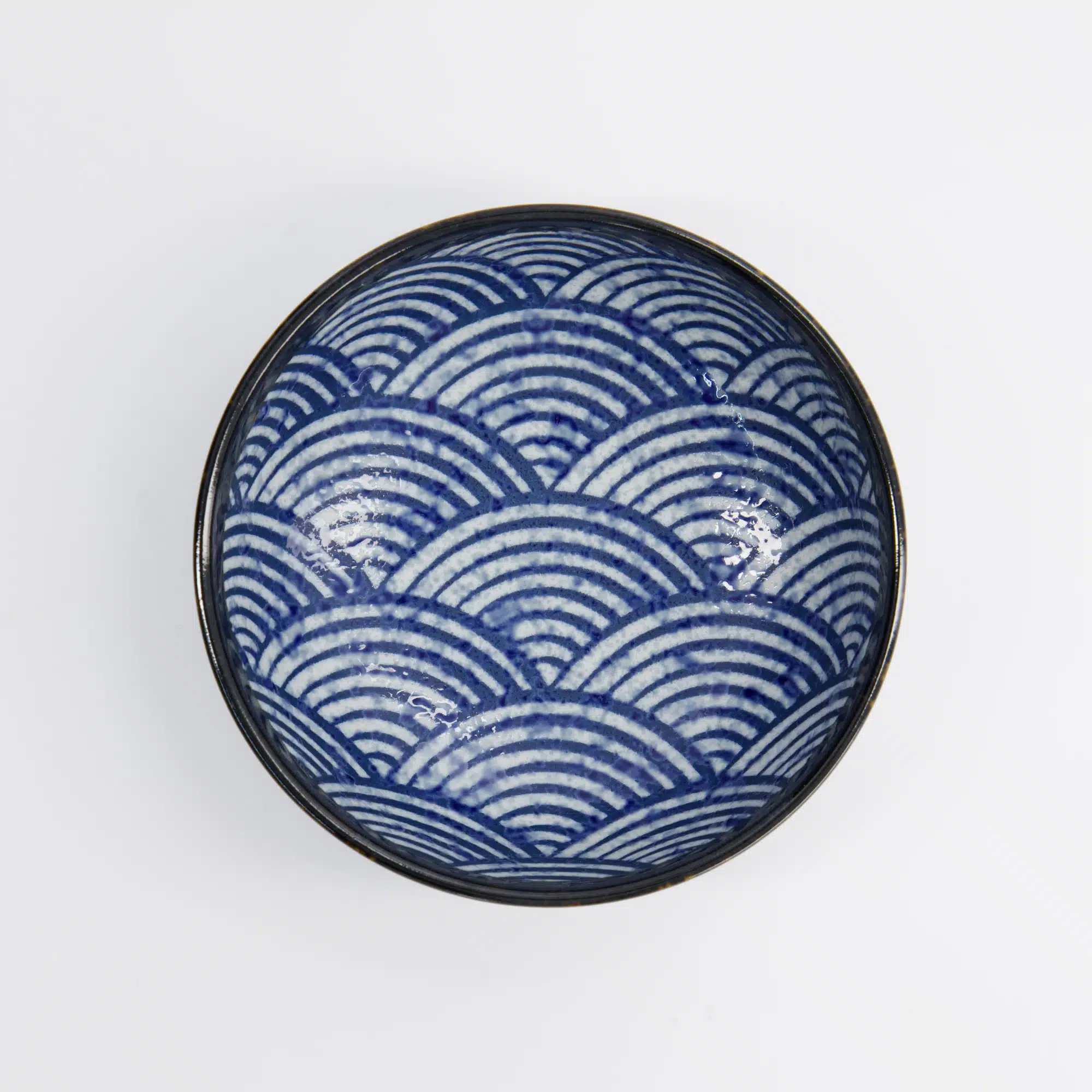 Tokyo Design Studio - Aisai Seigaiha - Kom - 15,3x5,5cm - 550ml