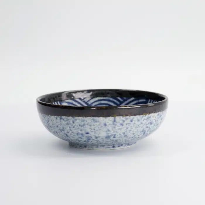Tokyo Design Studio - Aisai Seigaiha - Bowl - 15.3x5.5cm - 550ml - Image 3