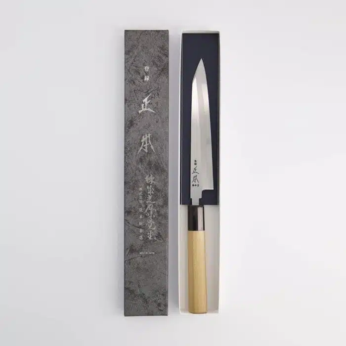 Tokyo Design Studio - Knife - Masamoto Carbon Steel Kiritsuke - 16.5cm - Image 4