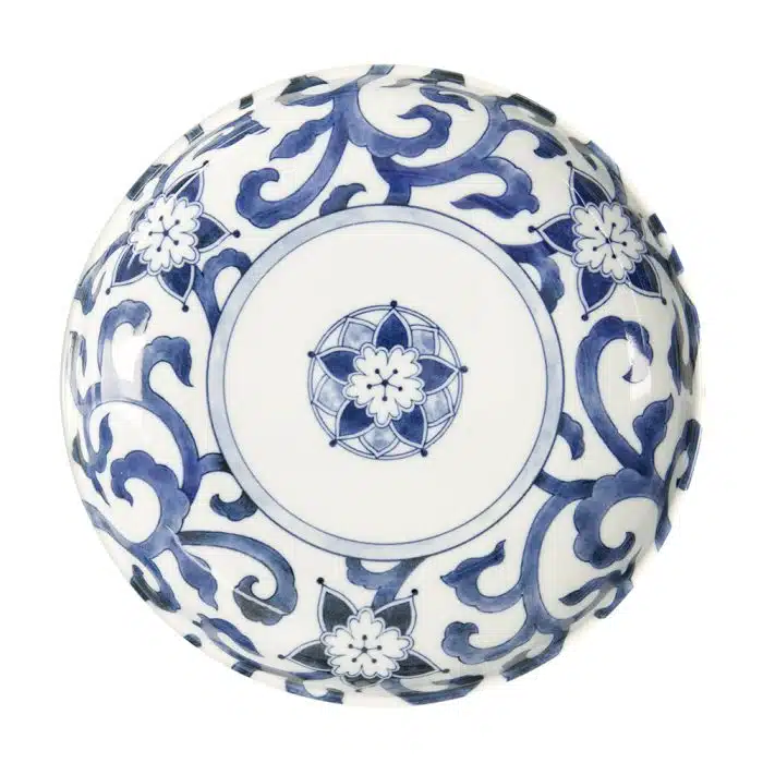 Tokyo Design Studio - Mixed Bowls - Goben Karakusa - Pasta Plate - 20x4.1cm - Image 2