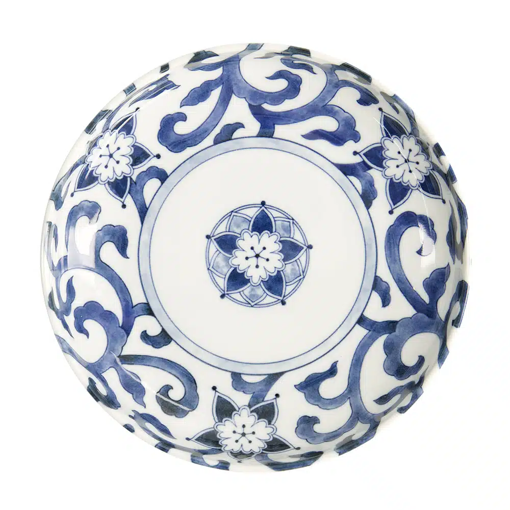 Tokyo Design Studio - Mixed Bowls - Goben Karakusa - Pasta Plate - 20x4.1cm - Image 2