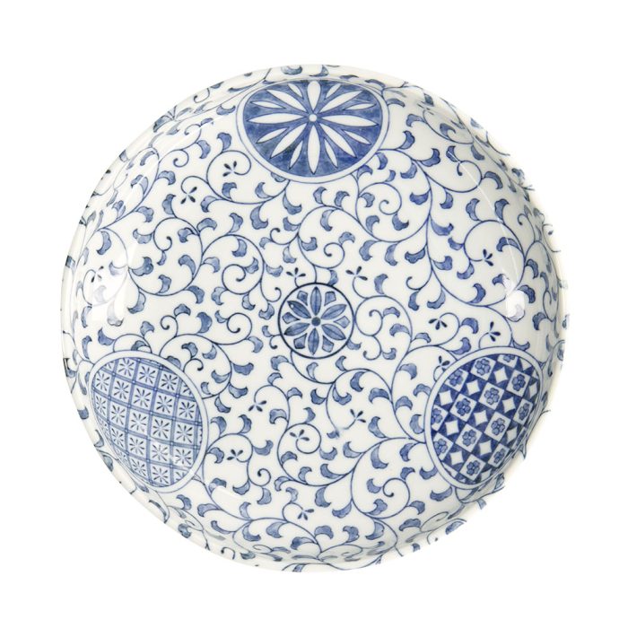 Tokyo Design Studio - Mixed Bowls - Marumon Sarasa - Pasta Bord - 20x4.1cm - Image 2