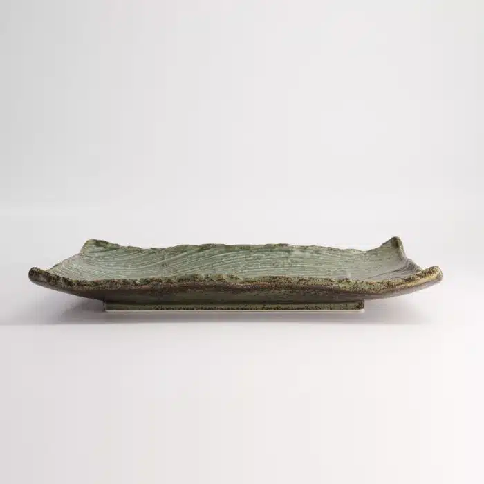 Tokyo Design Studio - Large Plate - Wabi Uguisu - 31x21x4cm - Image 3