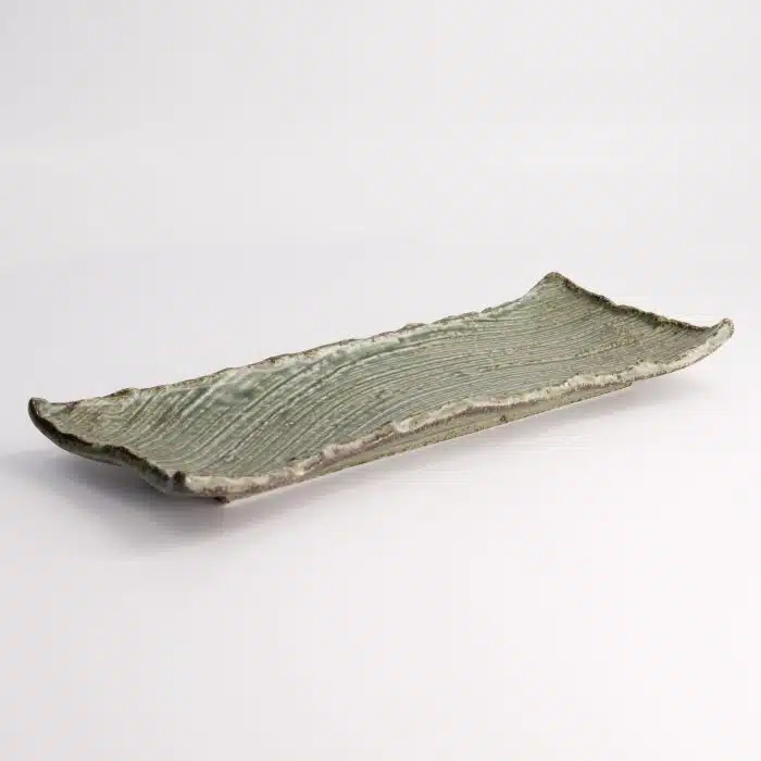 Tokyo Design Studio - Large Plate - Wabi Uguisu - 31x12.5x3cm - Image 4