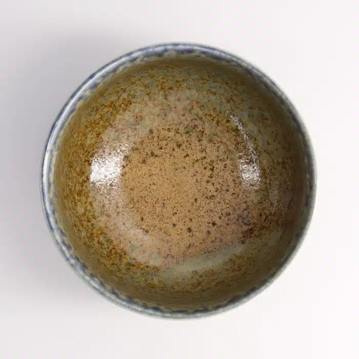 Tokyo Design Studio - Minoyaki - Reef Blue - Tayo Bowl - 12.7x7cm - 550ml