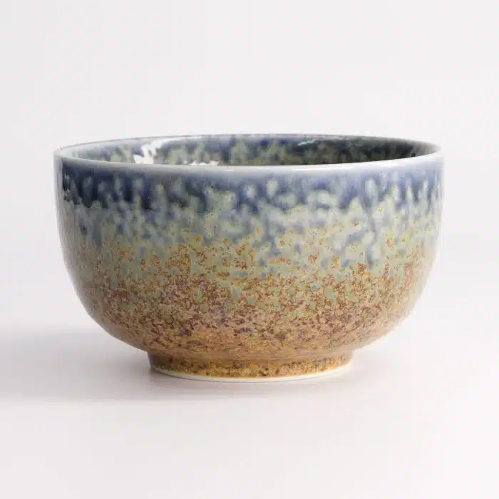 Tokyo Design Studio - Minoyaki - Reef Blue - Tayo Bowl - 12.7x7cm - 550ml - Image 3