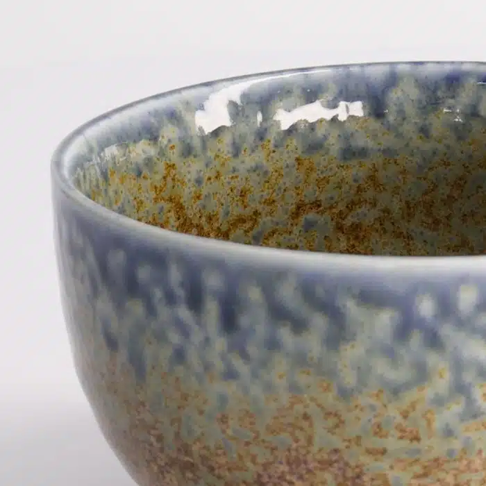 Tokyo Design Studio - Minoyaki - Reef Blue - Tayo Bowl - 12.7x7cm - 550ml - Image 4