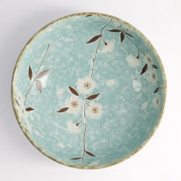Tokyo Design Studio - Lichtblauw - Sakura - Diepe Bord - 17.3x6cm