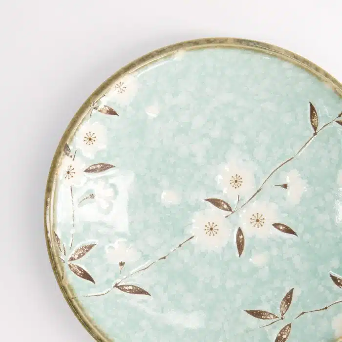 Tokyo Design Studio - Light Blue - Sakura - Plate - 19.5x3cm - Image 4