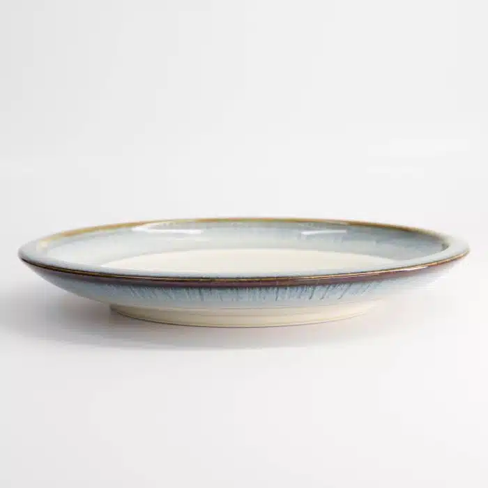 Tokyo Design Studio - Unkai - Large Round Plate - White - 24.8x3.5cm - Image 3