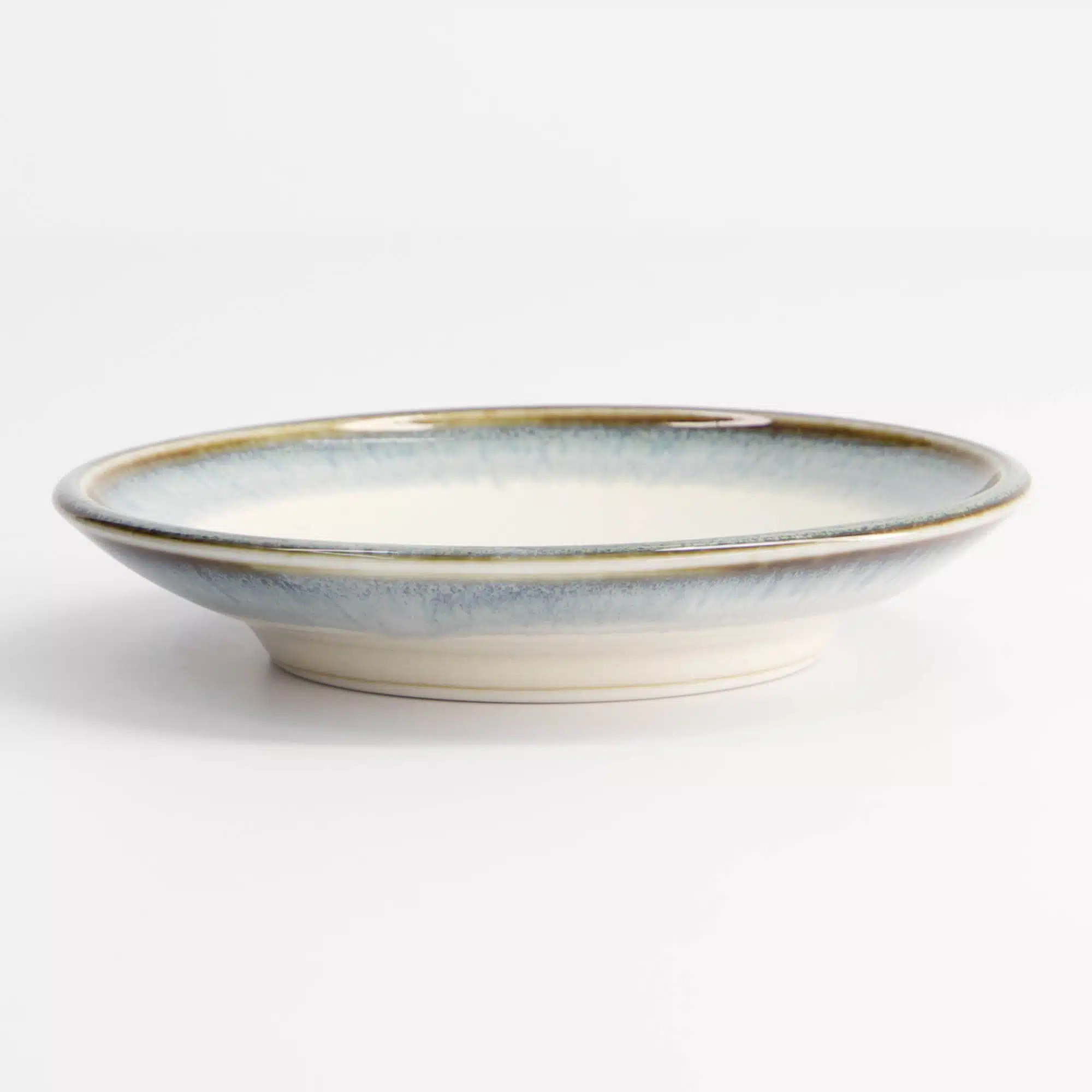 Tokyo Design Studio - Unkai - Round Plate - White - 9.8x1.7cm - Image 3