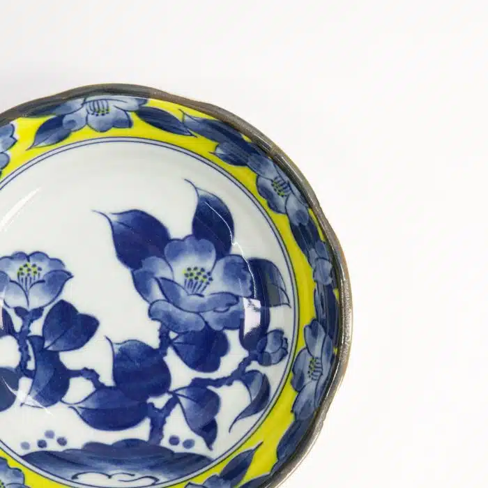 Tokyo Design Studio - Tsubaki - Tayo Bowl - Yellow/Blue - 13.9x4.1 - 600 ml - Image 4