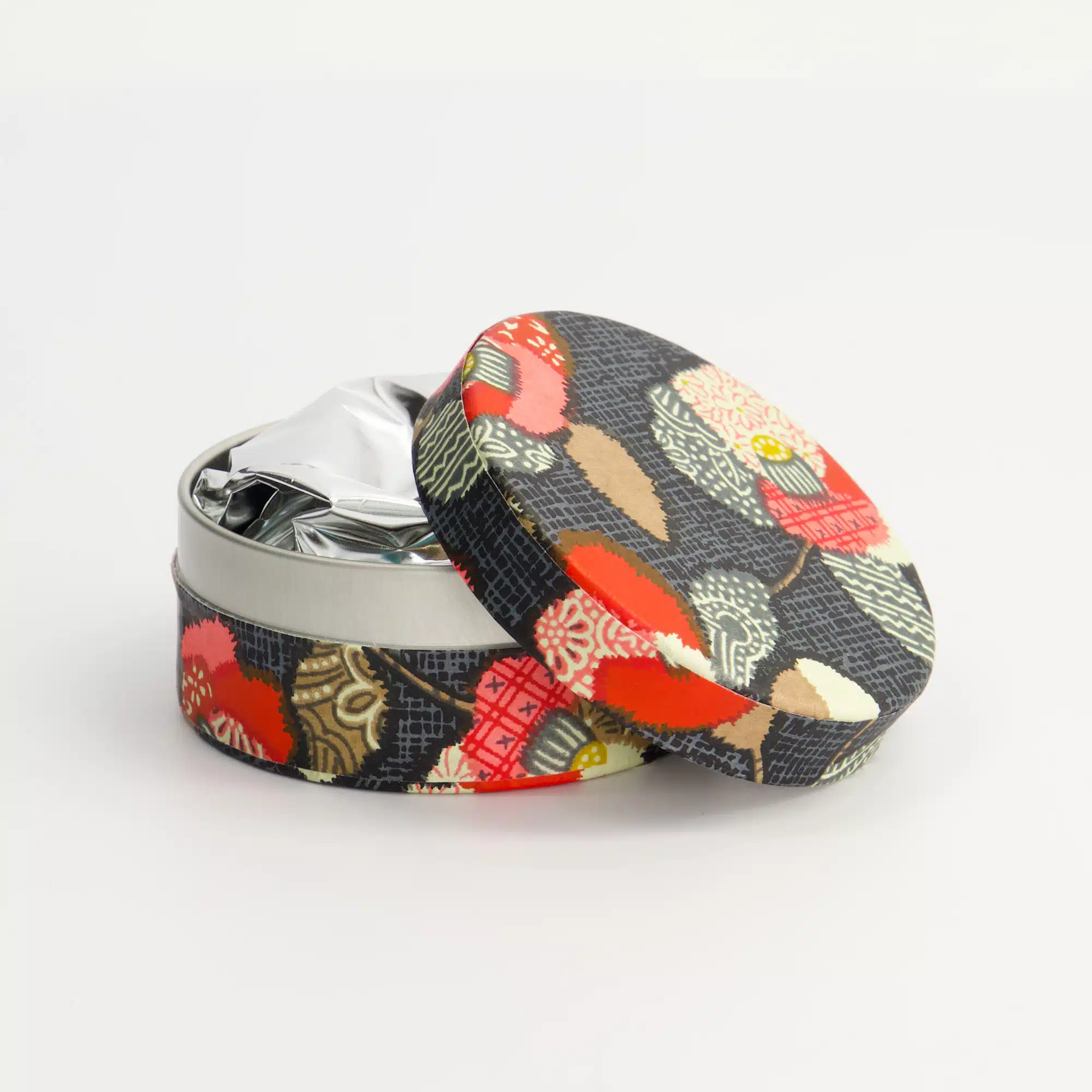 Tokyo Design Studio - Matcha with Botan Tea Container - 7.5x3.3cm - 30g - Image 2