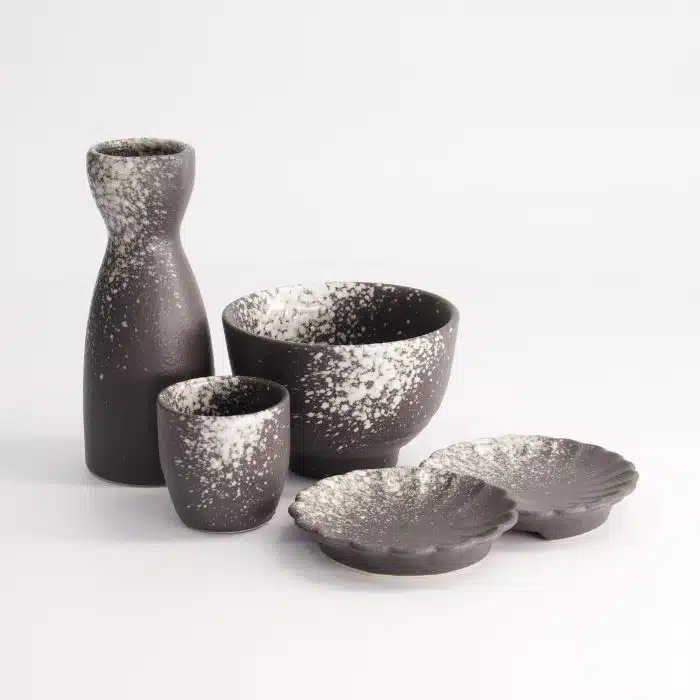 Tokyo Design Studio - Silver Grey - Sake Bottle - 13.5 cm - 150 ml - Image 3
