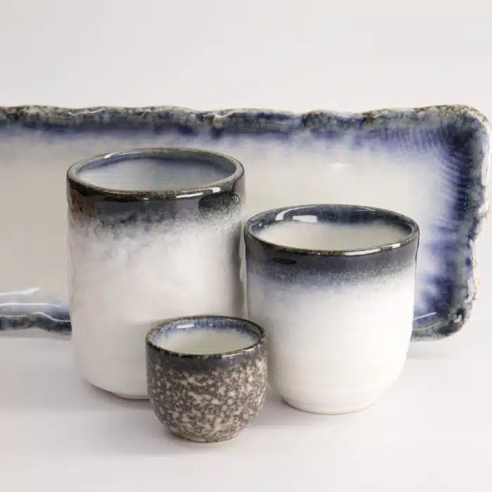 Tokyo Design Studio - Tajimi - Blue/White - Teacup - 8.2x10cm - 350ml - Image 5
