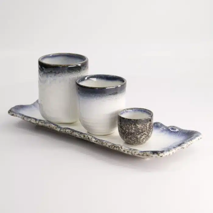 Tokyo Design Studio - Tajimi - Blue/White - Teacup - 7.8x8cm - 200ml - Image 5