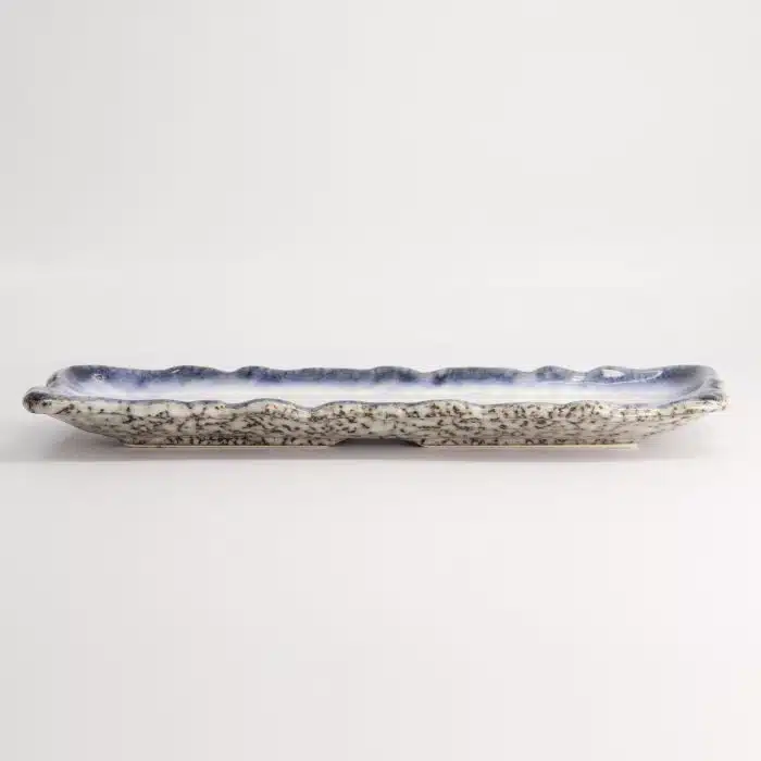 Tokyo Design Studio - Tajimi - Blue/White - Plate - 31.7x11.2cm - Image 3