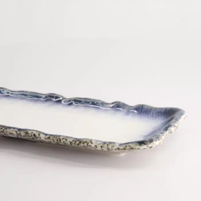Tokyo Design Studio - Tajimi - Blue/White - Plate - 31.7x11.2cm - Image 4