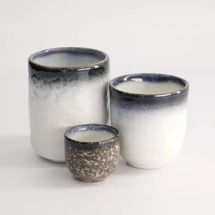 Tokyo Design Studio - Tajimi - Blue/White - Sake Cup - 5x4.2cm - 50ml - Image 4