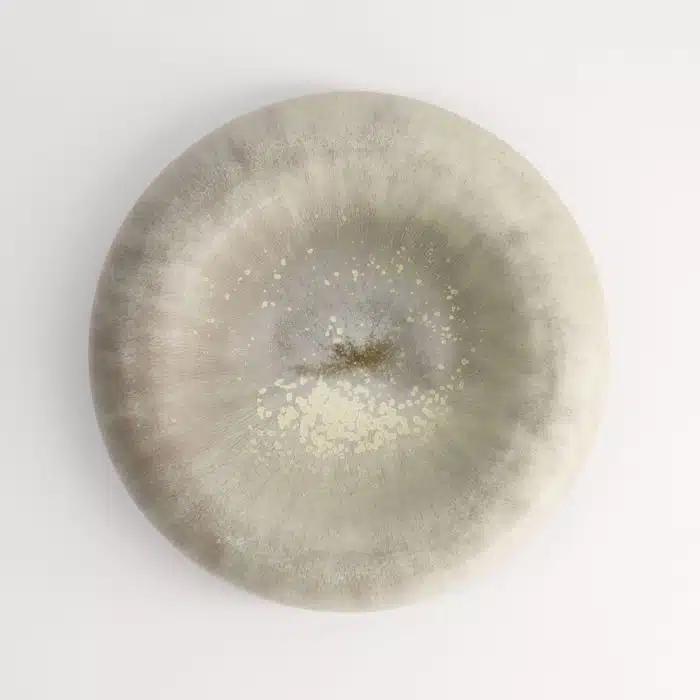 Tokyo Design Studio - Groot Bord - Rond - Grijs - 16.5x5cm
