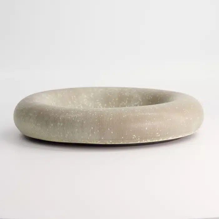 Tokyo Design Studio - Large Plate - Round - Grey - 24x5cm - Image 3