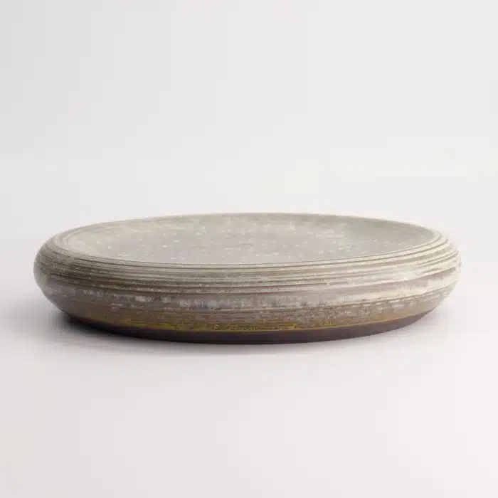 Tokyo Design Studio - Large Plate - Round - Grey - 24x5cm - Image 3