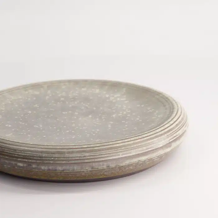 Tokyo Design Studio - Large Plate - Round - Grey - 24x5cm - Image 4