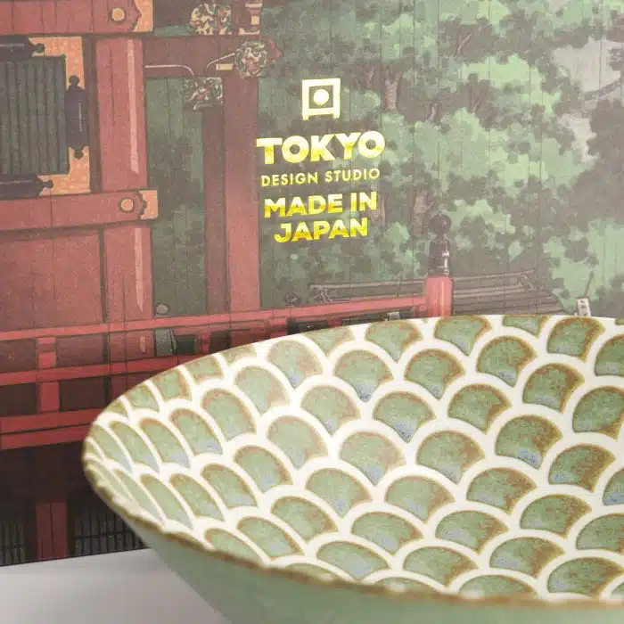 Tokyo Design Studio - Mixed Bowls - Vert Sauge Mermaid - 1-Piece Ramen Bowl Set - 25.4x7.8 cm 1600 ml - Image 4