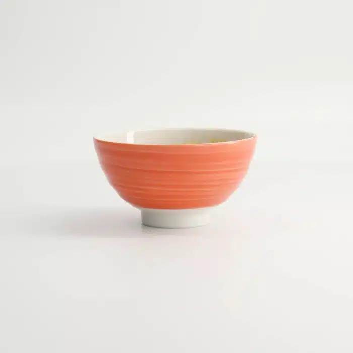 Tokyo Design Studio - Seafood - Rice Bowls - Sole - Red - 11.2x6.2cm - 300ml - Image 3