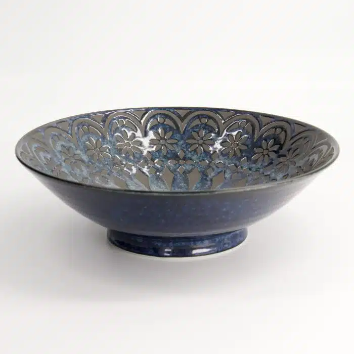 Tokyo Design Studio - Zahra - Mixed Bowls - Ramen - Blauw - 25.4x7.8cm - 1600ml