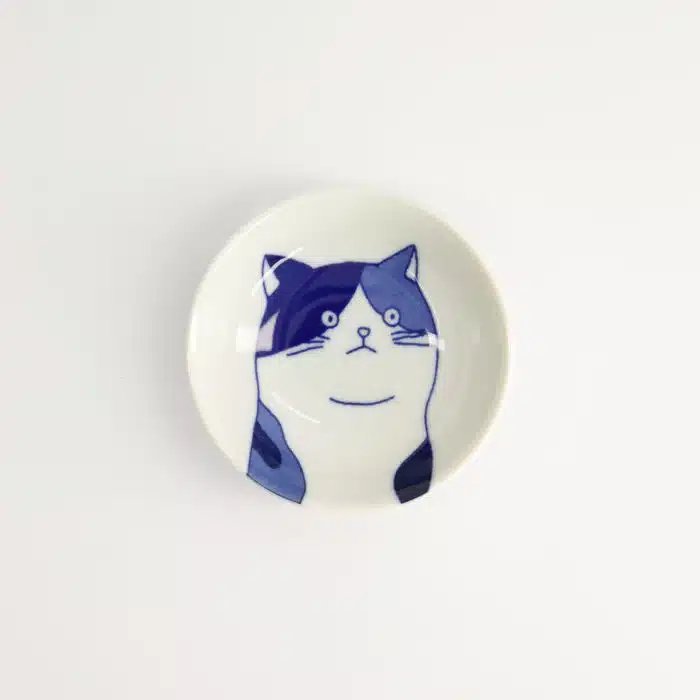 Tokyo Design Studio - Kawaii - Cat Mike - Sauce Dish - 9x2.7cm - Image 2