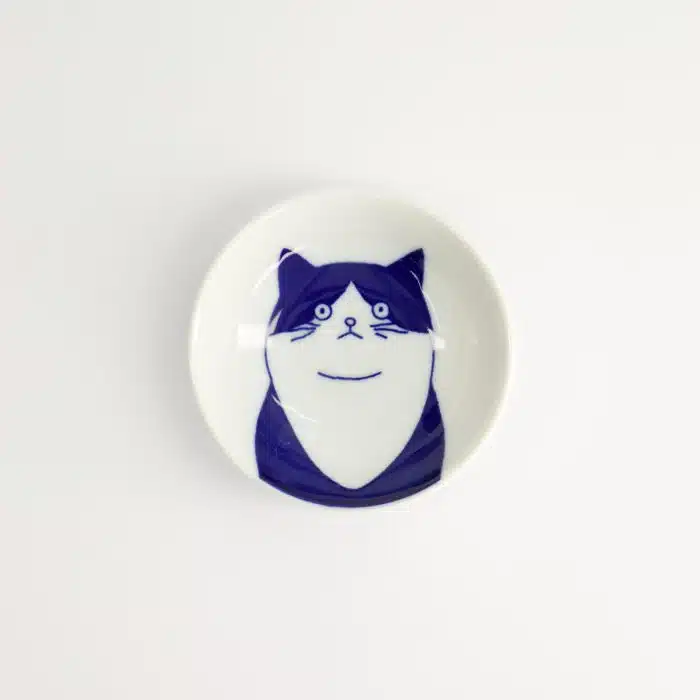 Tokyo Design Studio - Kawaii - Cat Hachiware - Sauce Dish - 9x2.7cm - Image 2
