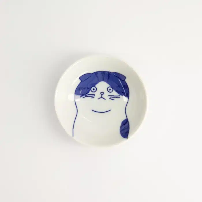 Tokyo Design Studio - Kawaii - Scottish Cat - Sauce Dish - 9x2.7cm - Image 2