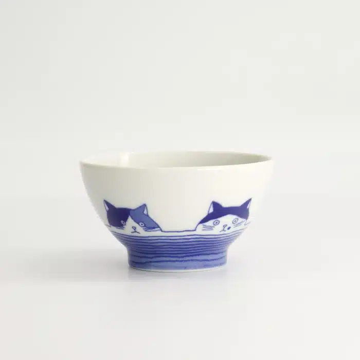 Tokyo Design Studio - Kawaii - Rice Bowl - Cat - 11x6cm - Image 3